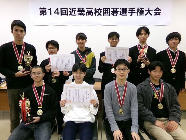 男子団体戦入賞者